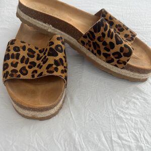Leopard Print Women's Sandals